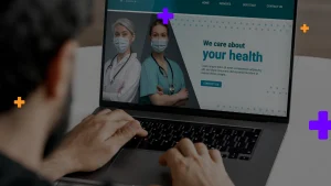healthcare web design