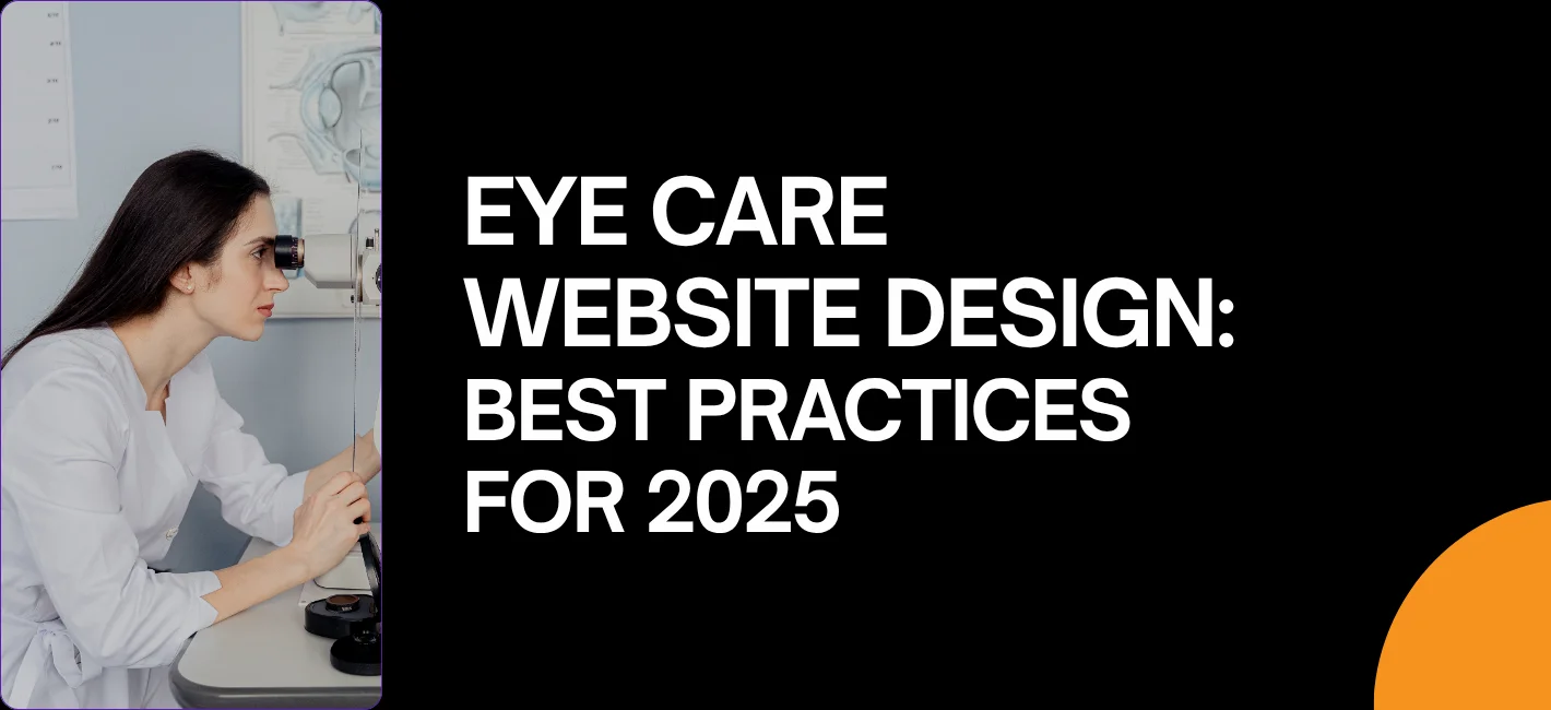 eye care website design1
