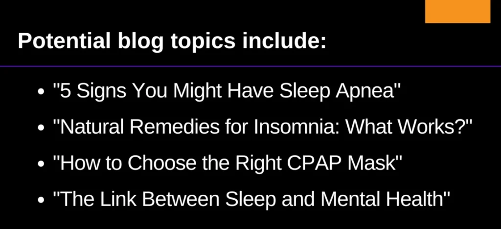 Effective SEO for Sleep Clinics