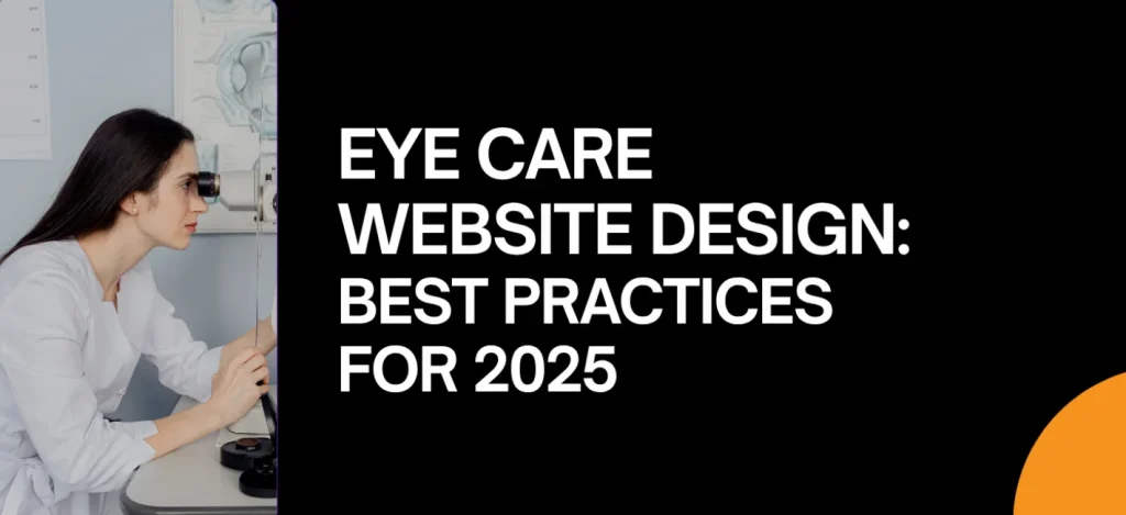 eye care website design3