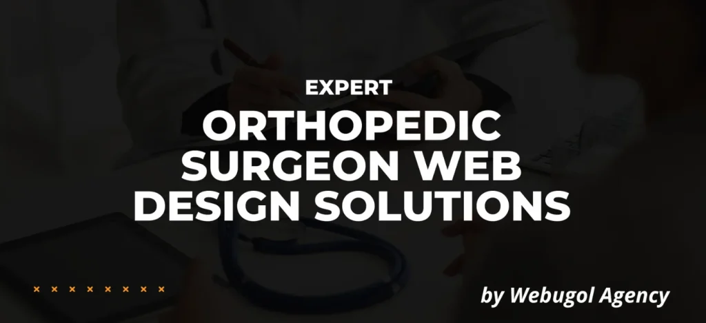 orthopedic surgeon web design