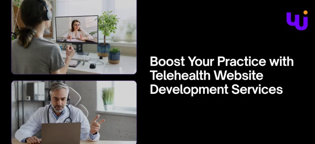 telehealth website development services