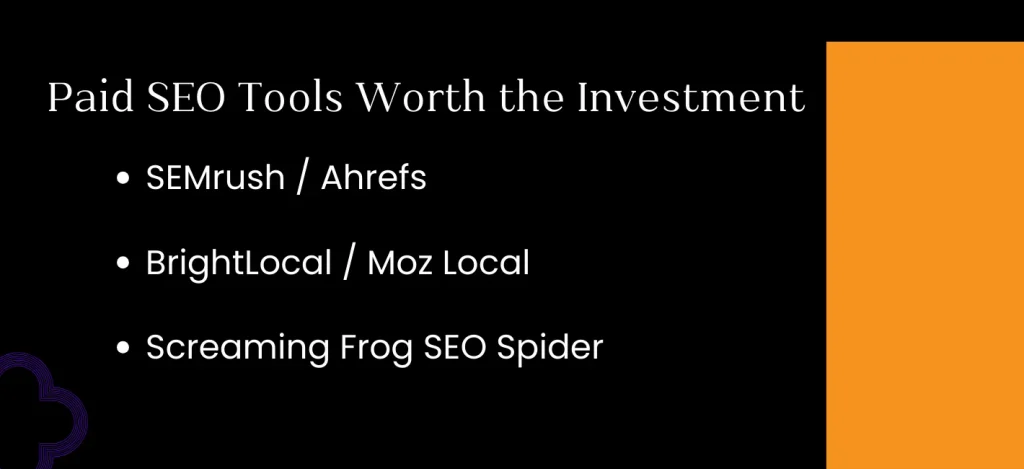 what tool finds simple technical seo problems?